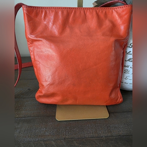 Marc Jacobs Leather Crossbody Bag In Apricot Orange - Picture 6 of 9